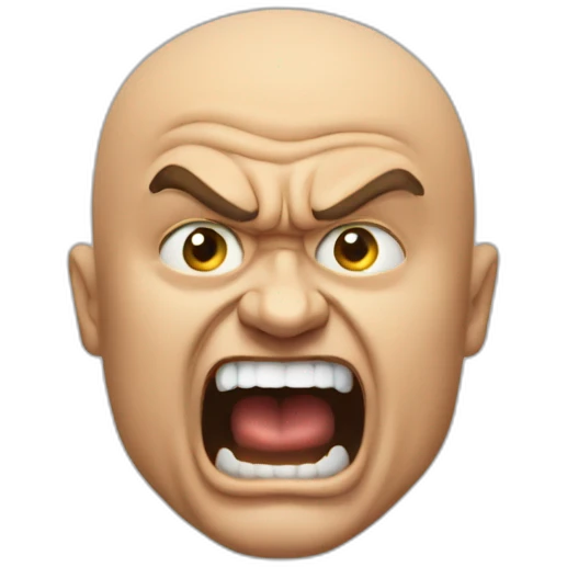 Prigozhin angry screaming emoji