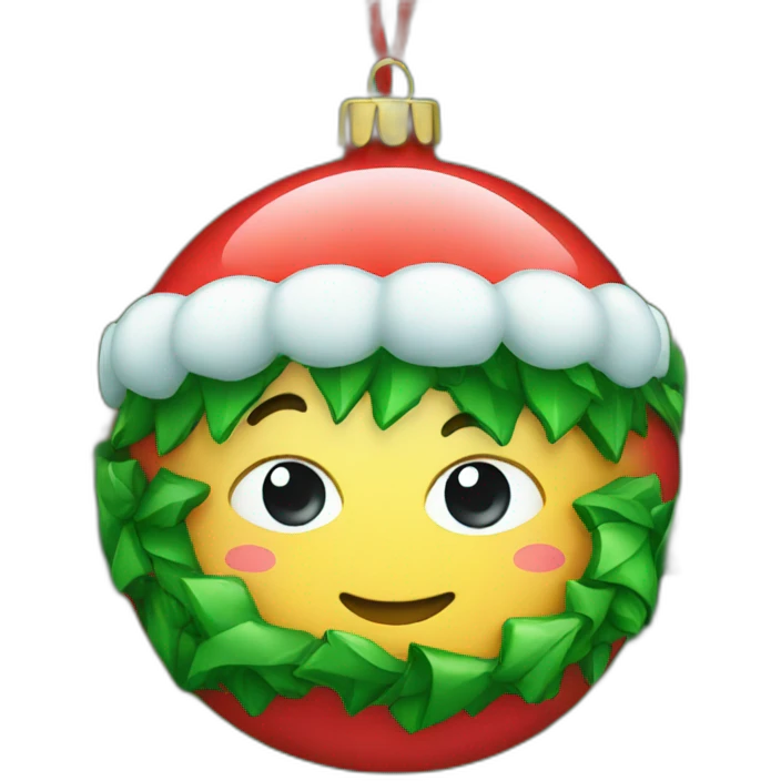 Garland bauble emoji