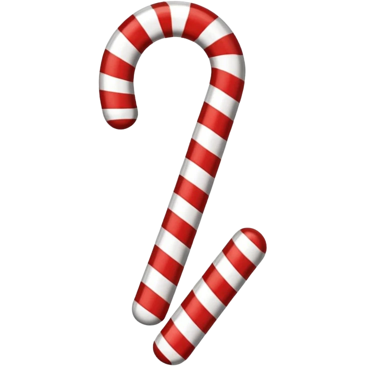 candy cane emoji