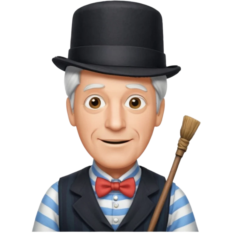 Dick Van Dyke from Mary Poppin movie  for discord  emoji