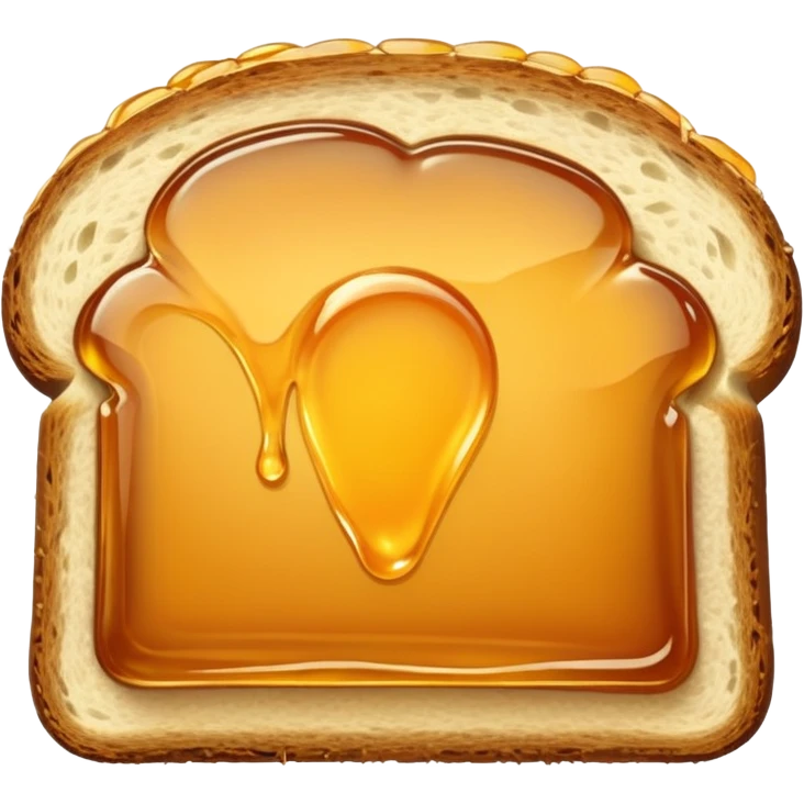 Pane con miele emoji