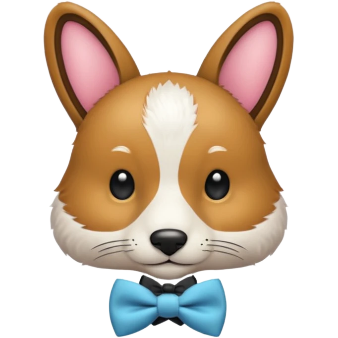 animal with bow tie emoji