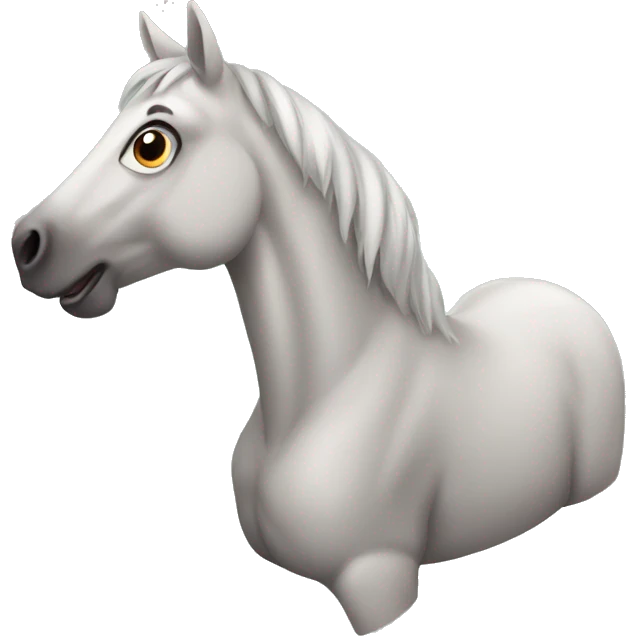 Caballo animado emoji