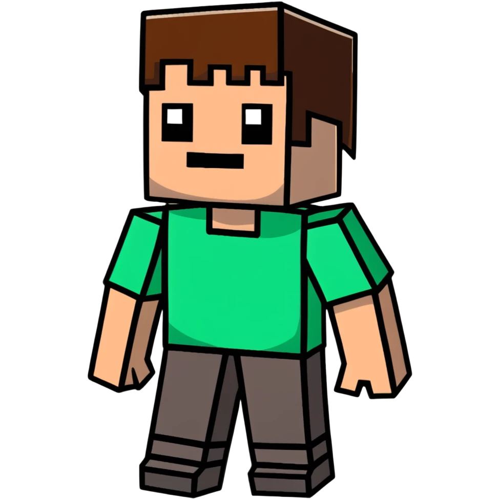 Garetr Garrison from Minecraft movie emoji