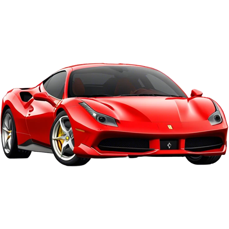 Ferrari 488 GTB - Ferrari (Model Year: 2020) (Iconic colour: Red) emoji