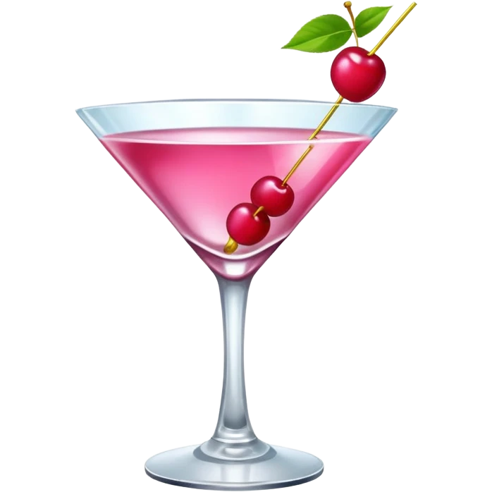 pink cocktail emoji