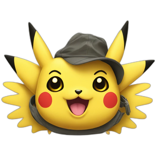 Pickachu doit d'honneur emoji