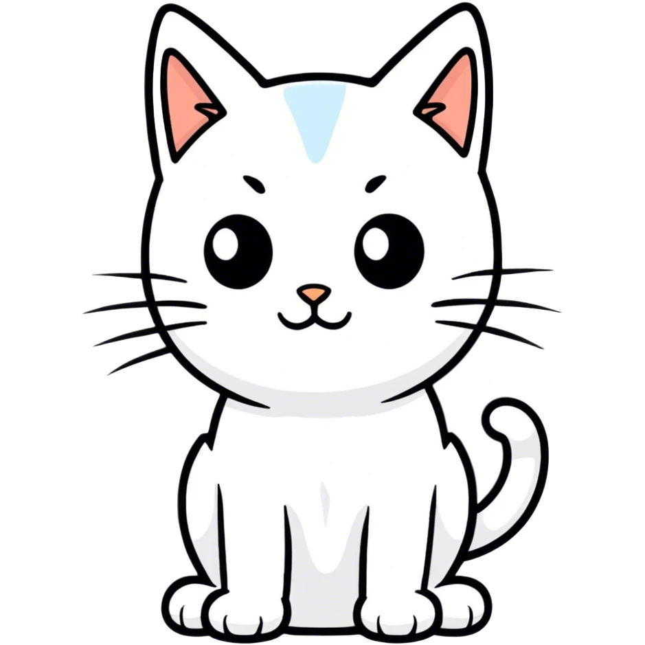 Cat withe  emoji