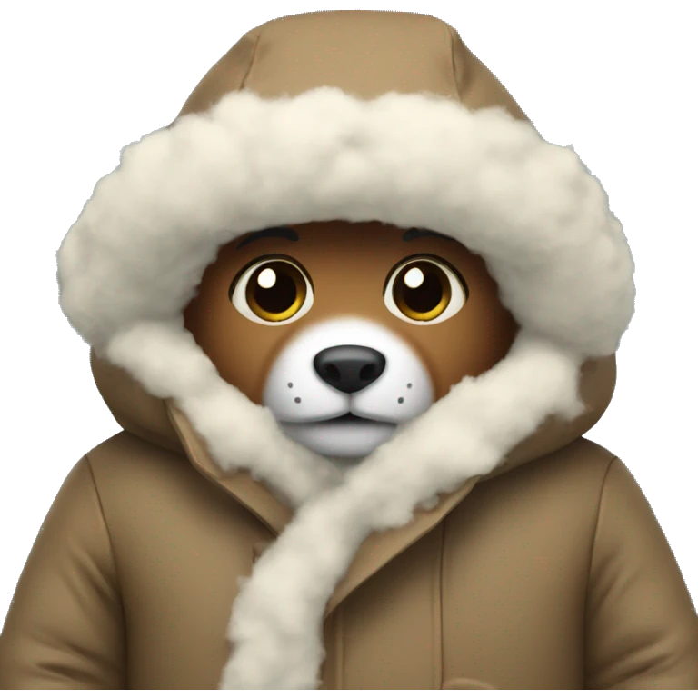 winter coat emoji