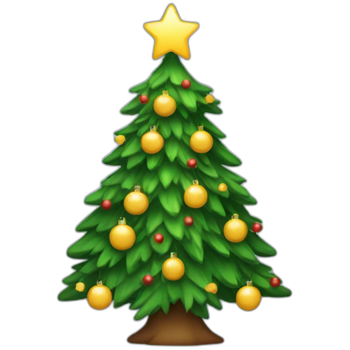christmas tree emoji
