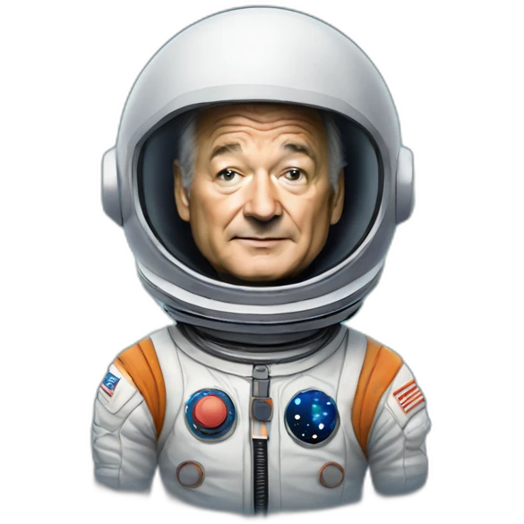 Bill Murray spaceman emoji