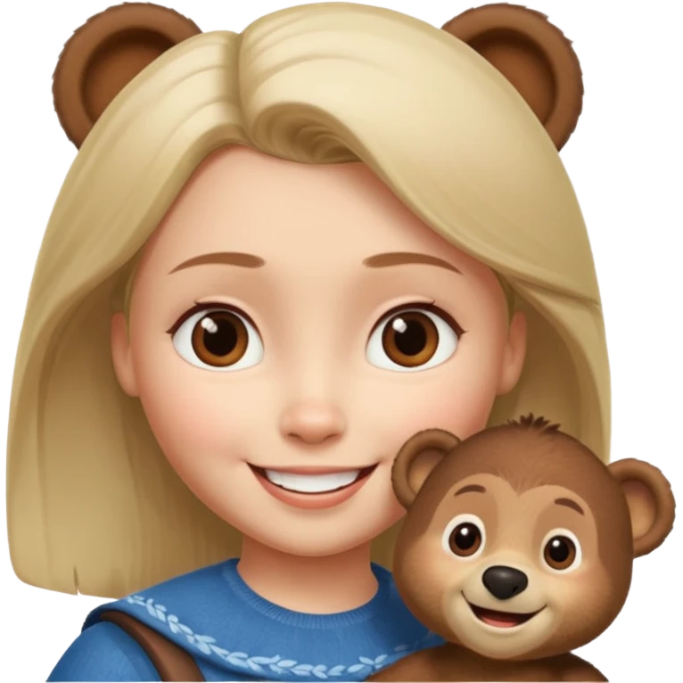 Masha and Bear emoji