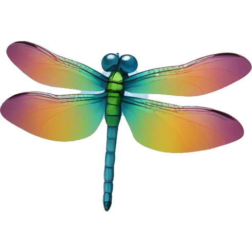 dragonfly in a cristal boll emoji