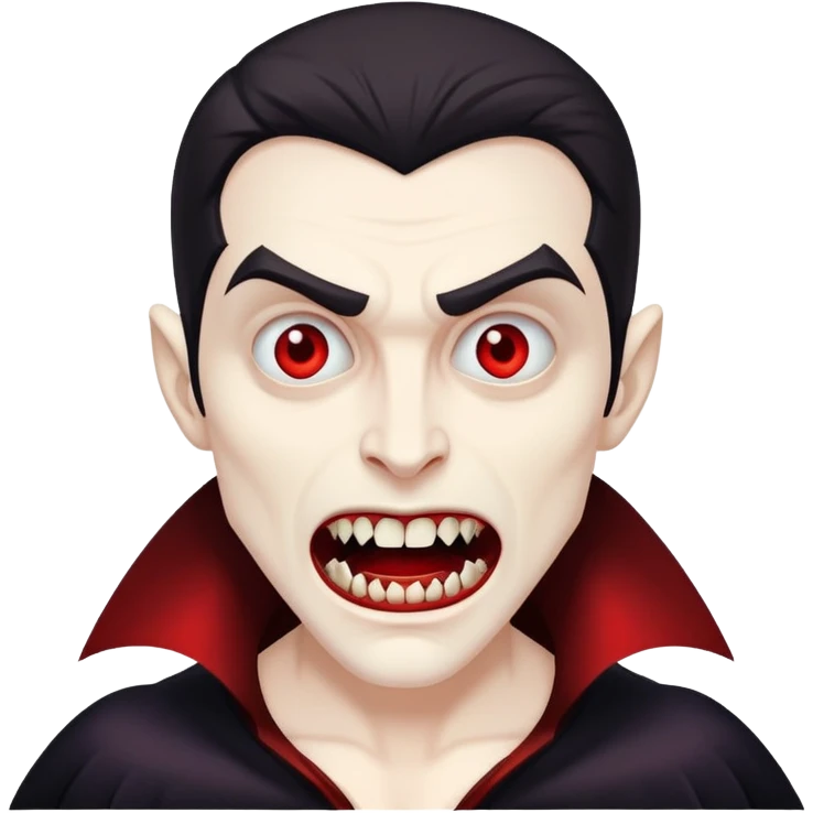 classic vampire emoji