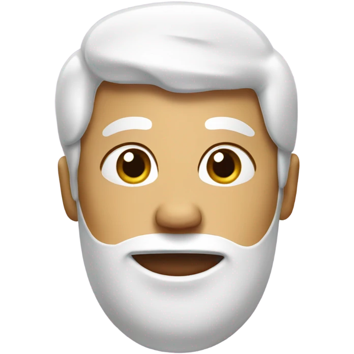 emoji with mayo on face emoji