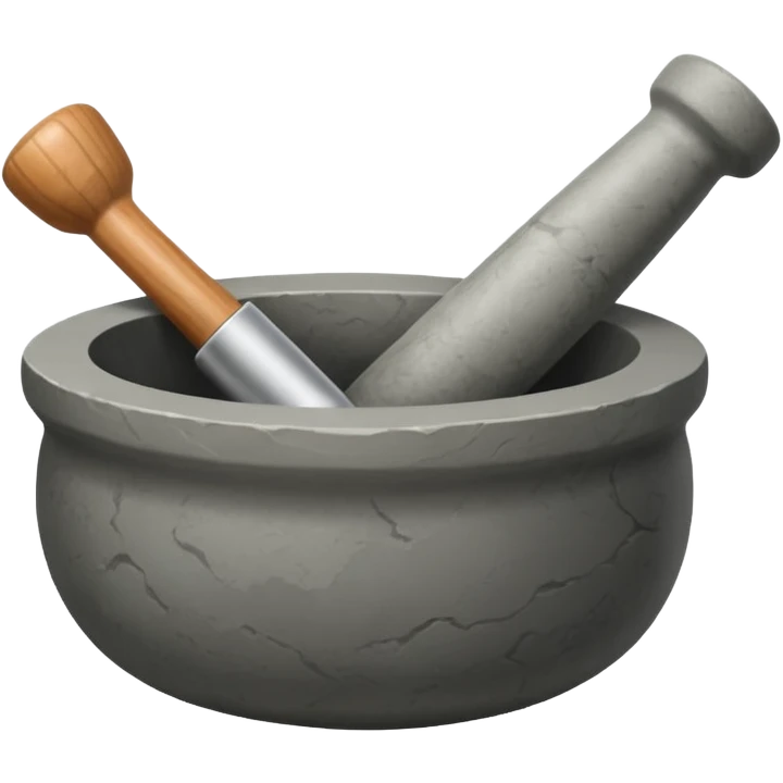 mortar and pestle emoji