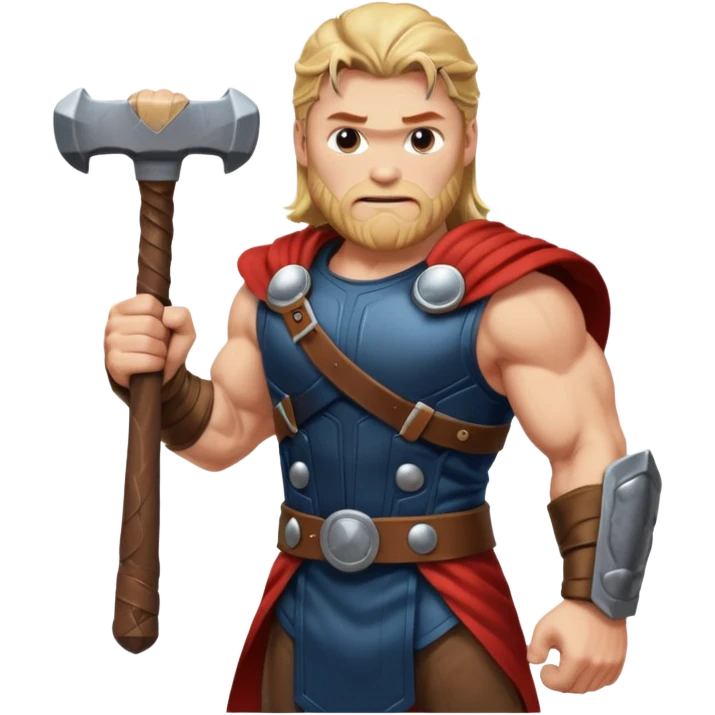 Thor full body emoji