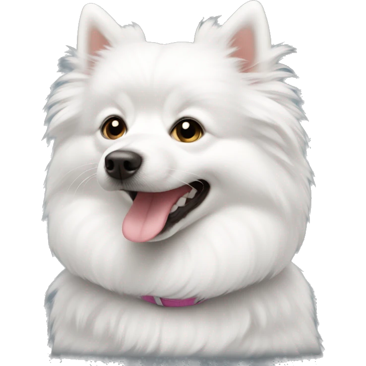 white spitz emoji