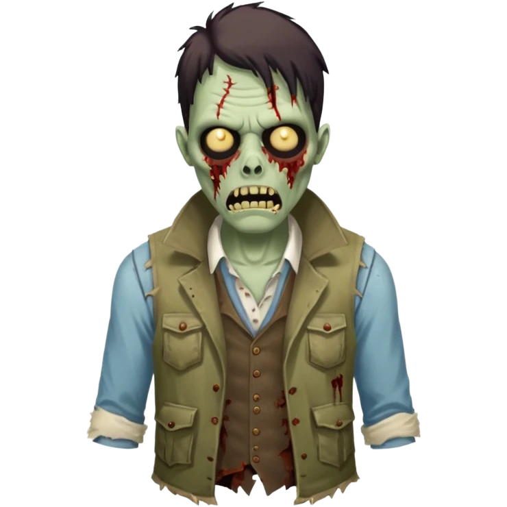 zombie in vests emoji