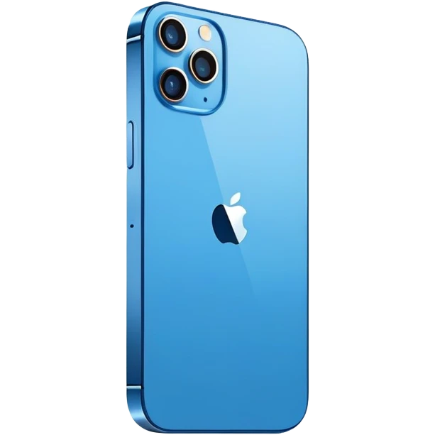 Iphone 13 blue emoji