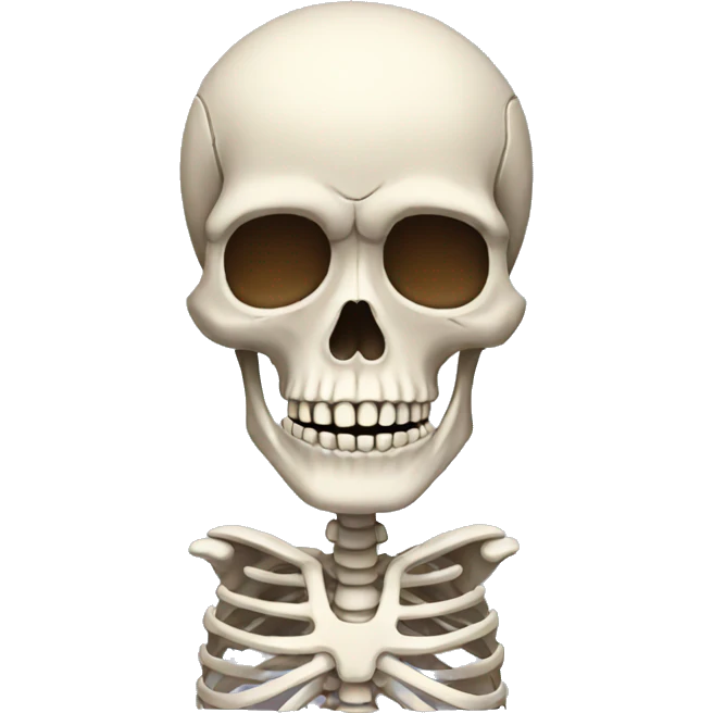 skeleton emoji