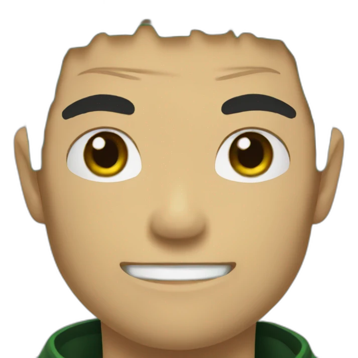 Black zoro emoji