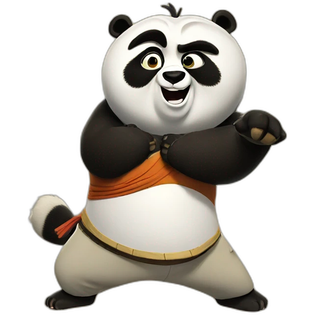 Kung Fu Panda emoji