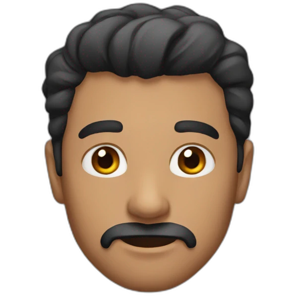 hombre pensando emoji