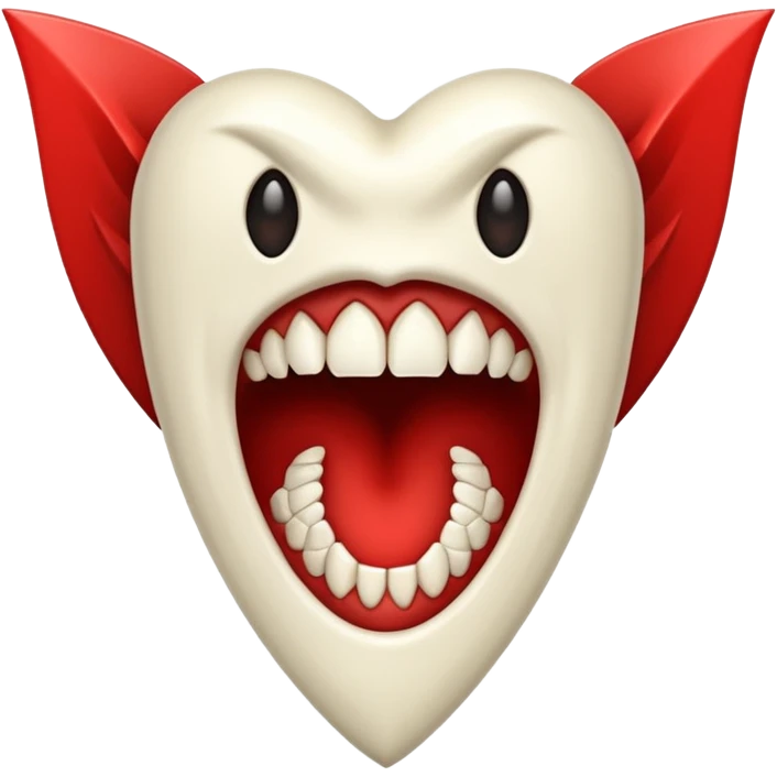 vampire teeth emoji