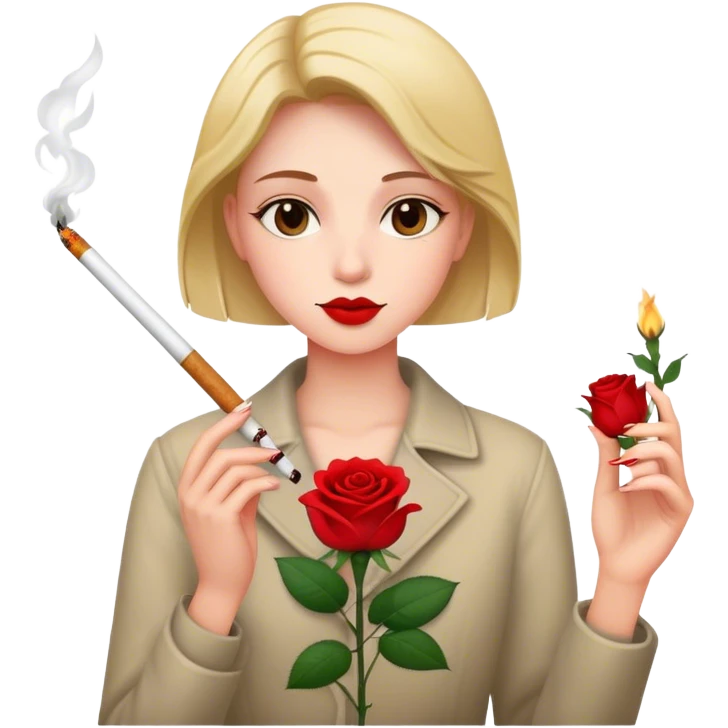 🖐️🌹♥️🚬 emoji