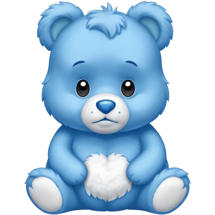 Care bear sad  emoji