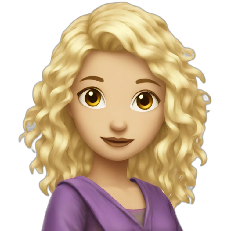 Blonde fae emoji