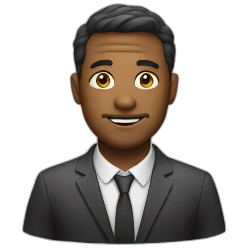 a photo of a man emoji
