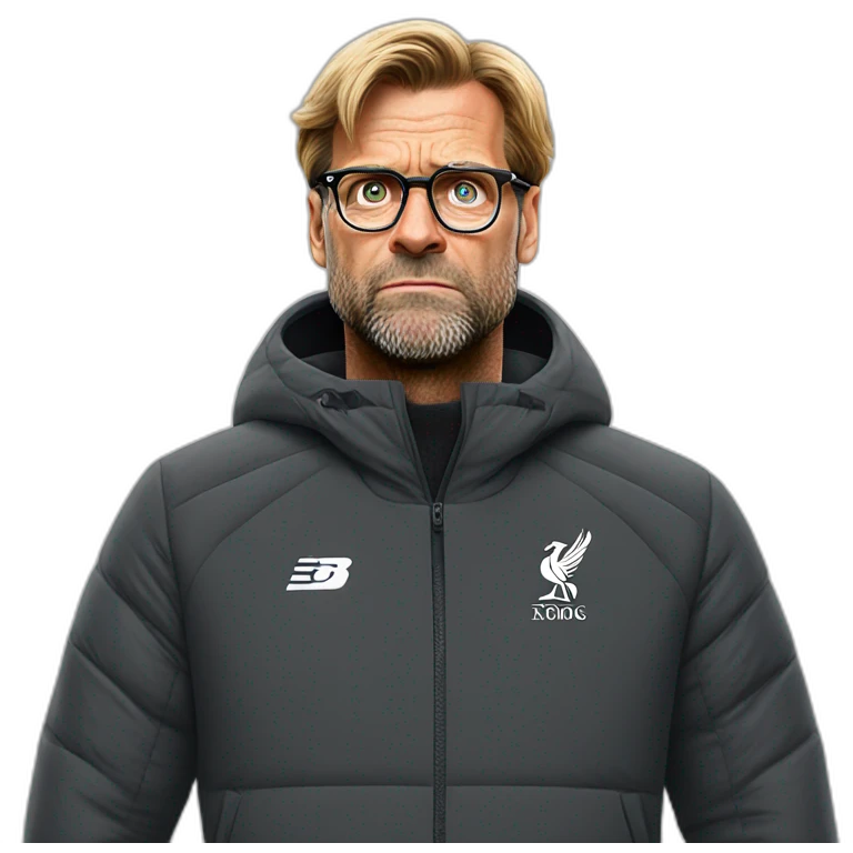 Jurgen Klopp shoulder shrug emoji
