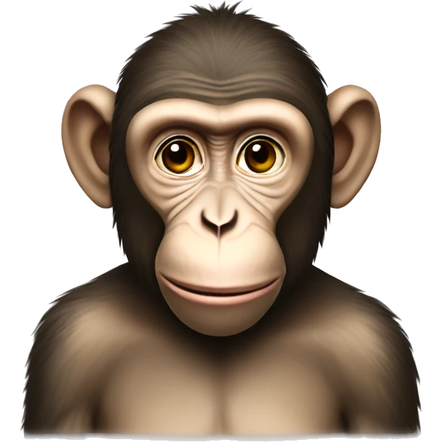 a macaque in the form of an ATM emoji