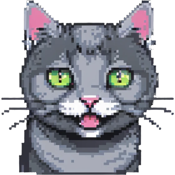 silly cat emoji
