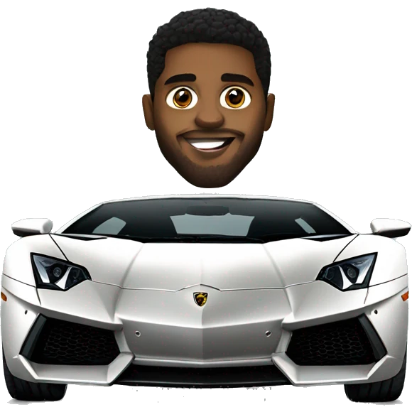 Lamborghini Aventador emoji