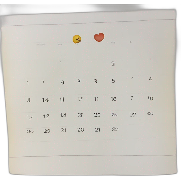 calendar emoji