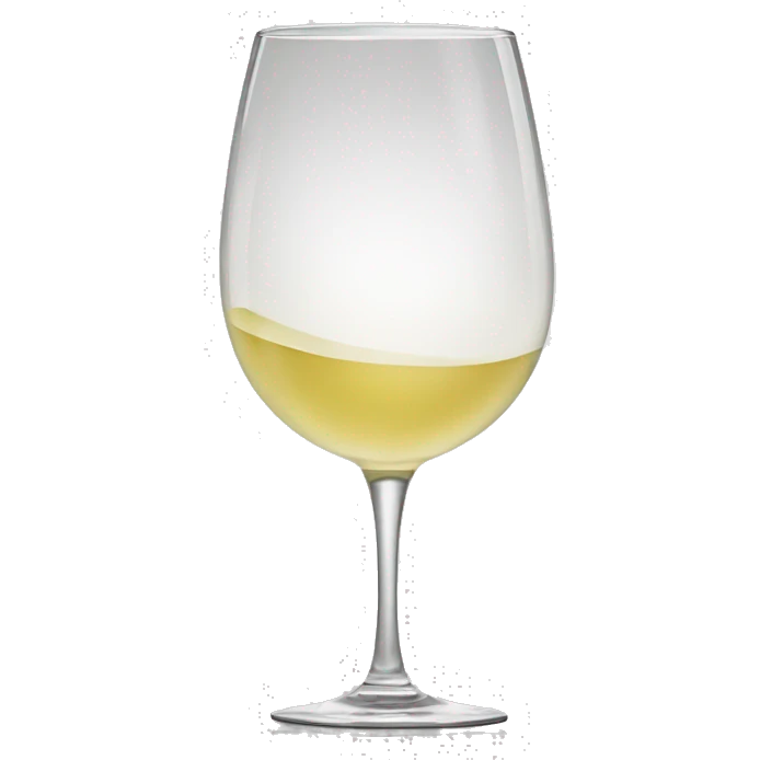 verre de vin blanc emoji
