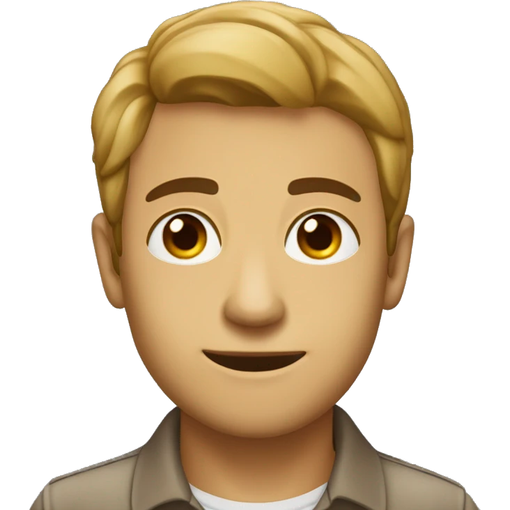 Pardo , cabelo cstancastanho claro camisa 10 com nome "luan" e olhos castanho claro  emoji