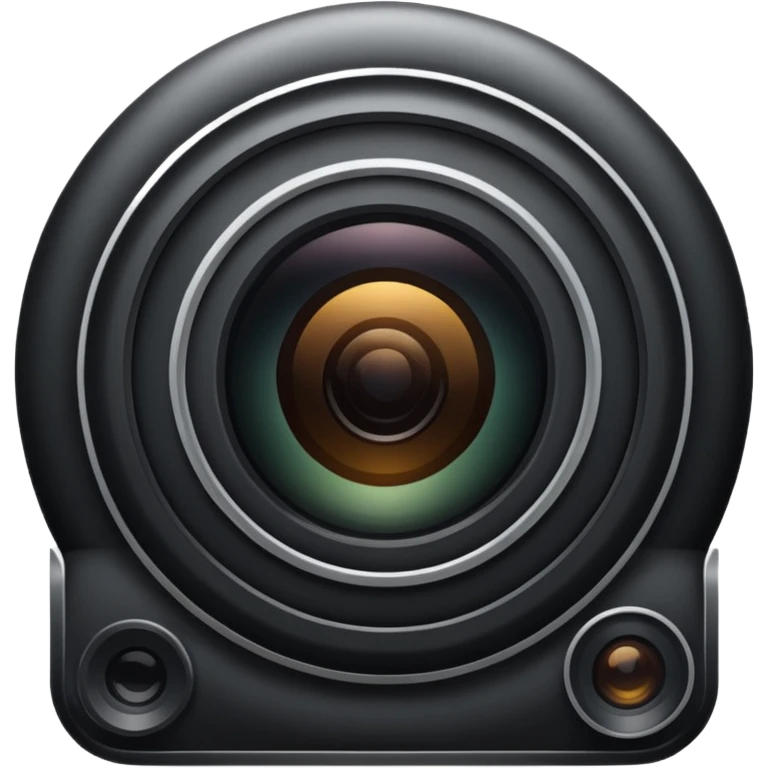 create a black hail camera aperture emoji emoji