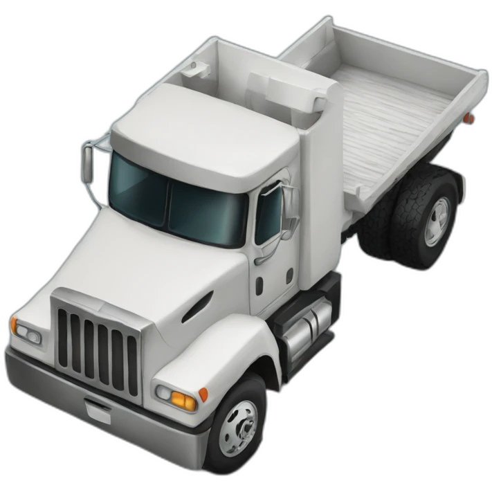 big truck seen from top emoji
