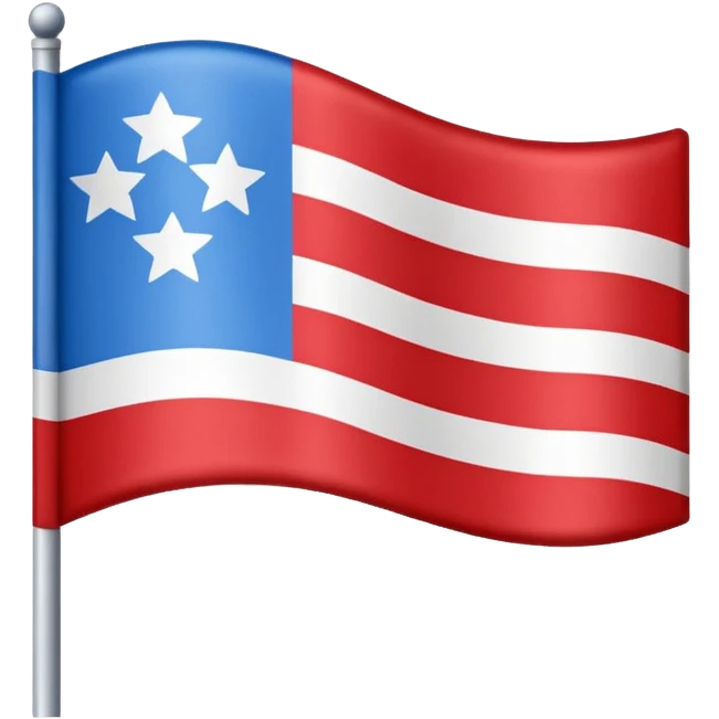 Emoji de drapeau avec les couleurs suivante : emoji