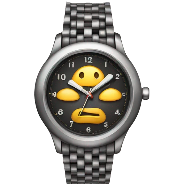big fancy watch emoji