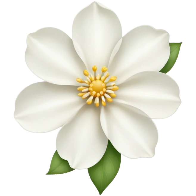 vanille fleur emoji