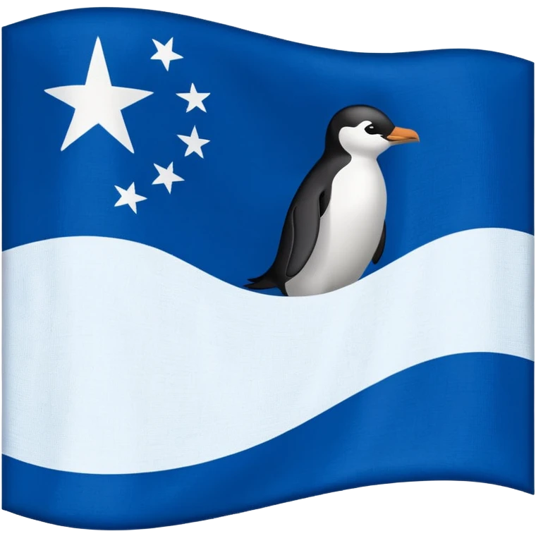 True south flag antarctica emoji