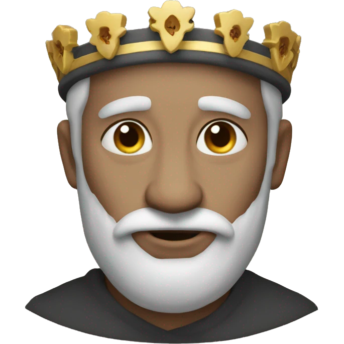 Árabe con coroa  emoji