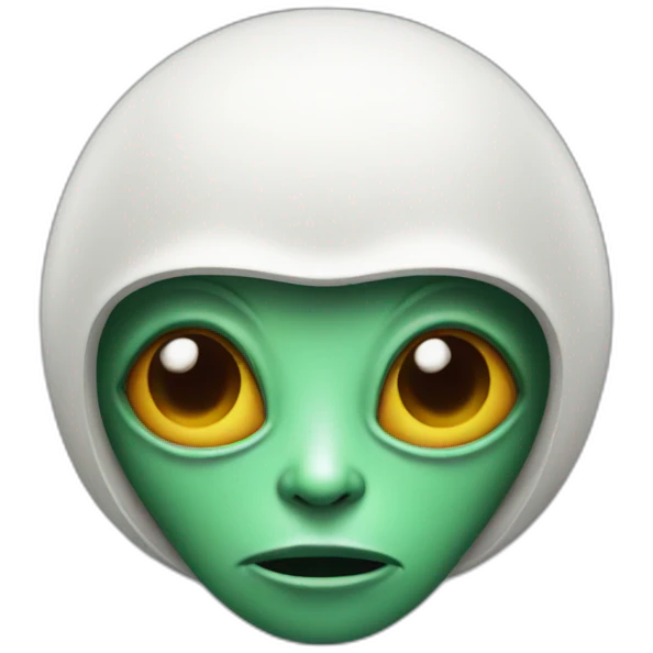 Alien from mars emoji