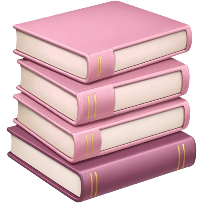 libros rosas clarito emoji