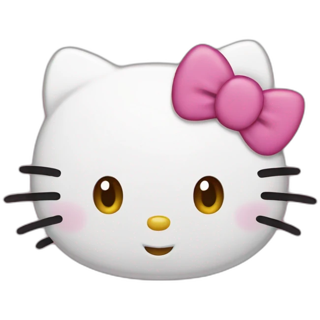 Hello kitty emoji